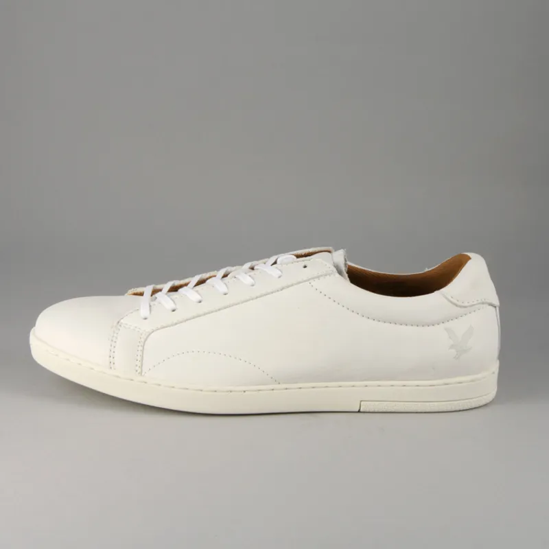 Lyle and Scott Findon Leather - White-2